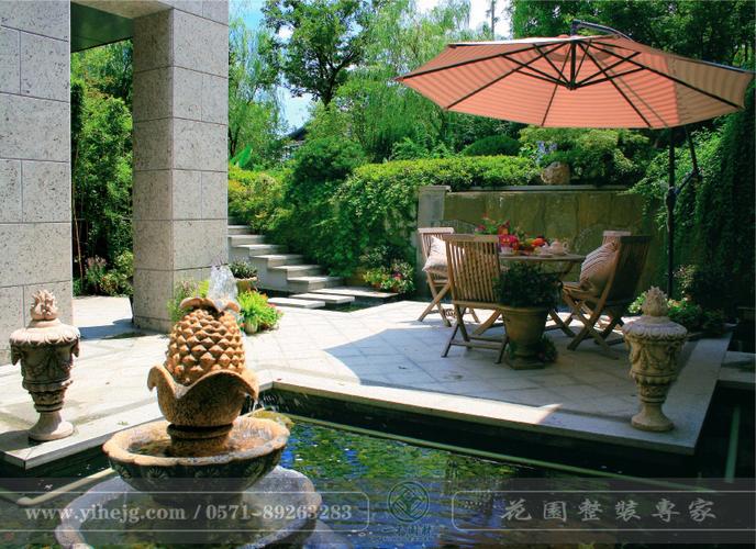 绿化施工|私家别墅花园景观设计-别墅庭院景观-工程案例-杭州一禾园林